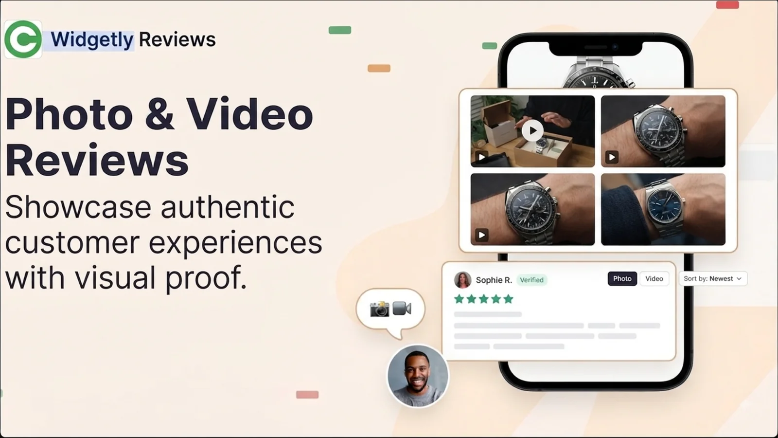 Photo and video reviews